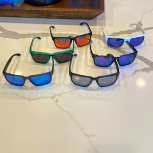 6 pairs of authentic Oakley Holbrook